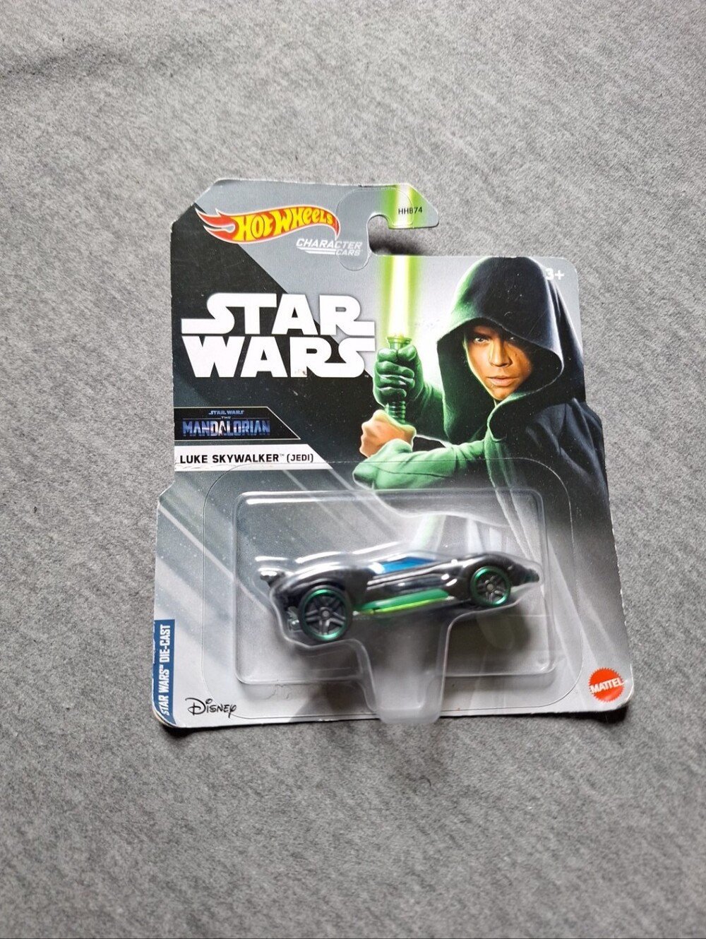 Star Wars Luke Skywalker (Jedi) Die-Cast Car - Black & Green